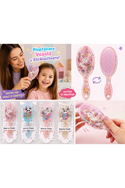 Zenorius Perie copii cu glitter miscator si model animalute