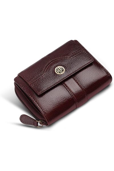 HAMMONDS FLYCATCHER Leather Ladies Wallet for Woman with 14 Card Slots - Clut...