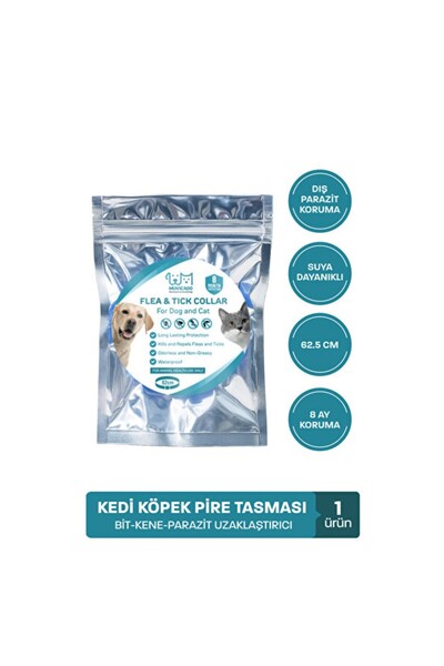 Empressco Köpekler İçin Ayarlanabilir Pire ve Kene Önleyici Tasma