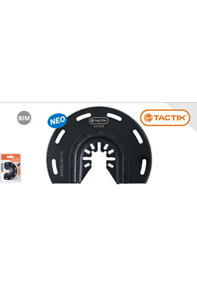 Tactix 437039 Λάμα Πολυεργαλείου Ημικυκλική BIMETAL 10 × 33 mm