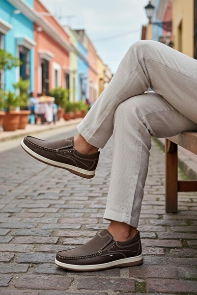Desimod Genuine Nubuck Leather Orthopedic Comfortable Lightweight Soft Men's ...