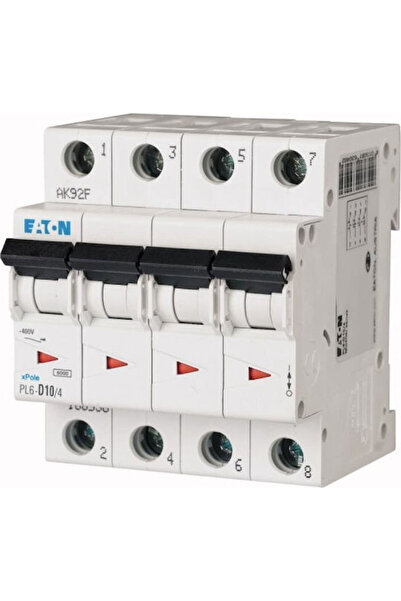 Eaton Disjunctor automat 10A cu patru poli AC 166515