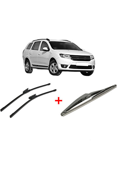 Bosch Set de 3 ștergătoare RENAULT LOGAN II Combi (K8_) din 2013 - 2020, pent...