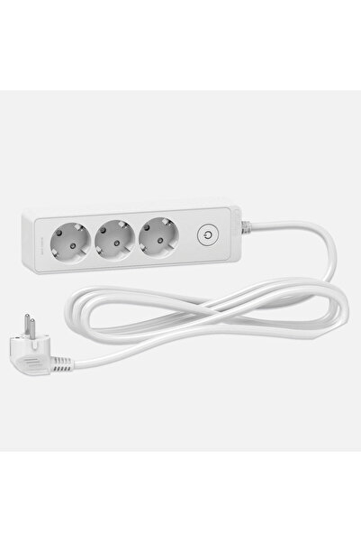 Schneider Electric Schneider Unica 3'Lü 1,5 Metre Grup Priz,Beyaz
