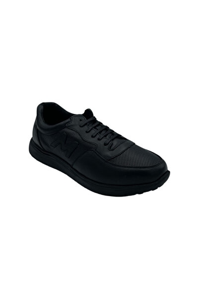 Mario Lavalle , pantofi casual bărbați model 2811, piele naturală, 3negru