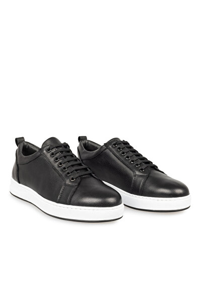 Mario Lavalle , pantofi casual bărbați model 099, piele naturală, Negru
