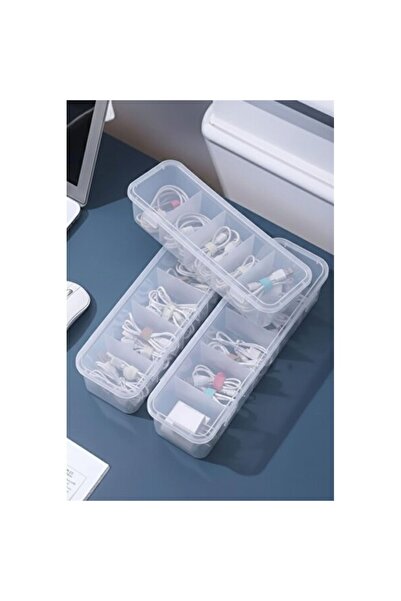 Empressco 3-Pack 5-Compartment Drawer Organizer for Office and Home Use
