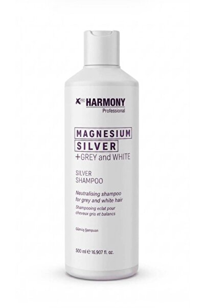 X Pro Harmony Magnesium Silver Grey And White Shampoo Gümüş- Mor Şampuan 500 ml