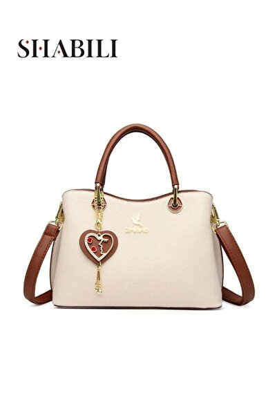 SHABILI Women's Versatile Contrast Color Shoulder Bag, Ladies Large Capacity ...