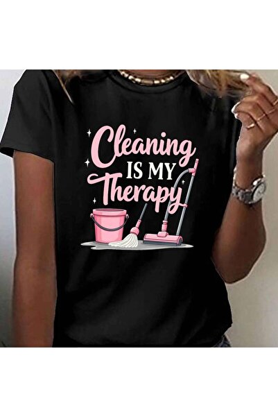 NOURAM Men's Funny "Cleaning is My Relax" Maid T-Shirt Soft Short Sleeve Work...