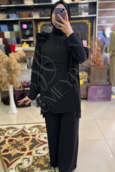 Nuss Shoulder Chiffon Det.Ensemble