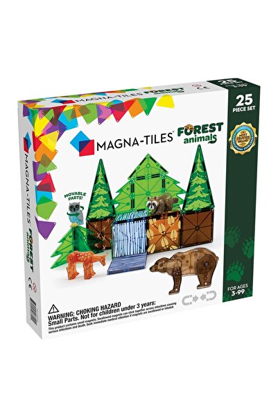Generic Brand Set magnetic Magna-Tiles Forest Animals