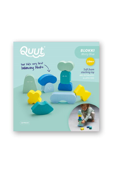 Quut Joc de stivuire din spumă Blokki - 2 culori disponibile