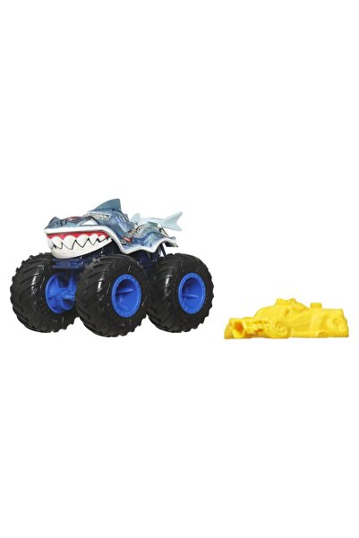 HOT WHEELS Mașinuță Monster Truck Great Bite, Rechini vs Dinozauri, scară 1:64