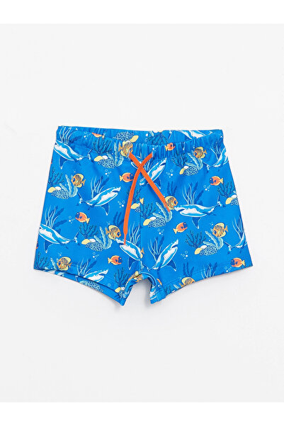 LC Waikiki Baskılı Hızlı Kuruyan Erkek Çocuk Boxer Mayo