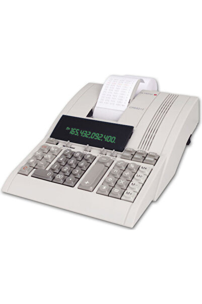 Olympia Rolă de hârtie pentru chitanțe calculator CPD-5212, 12 cifre, albă, 1...