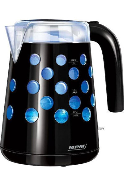 MPM Fierbător 1.7l 2200W Negru Cod: MCZ-86/C