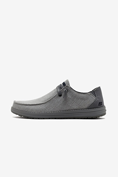 SKECHERS حذاء ميلسون نيلا للرجال 210726 GRY رمادي جاست ستيب