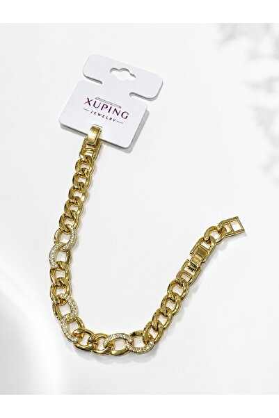 XUPING JEWELRY Xuping 14 K Altın Kaplama Bileklik