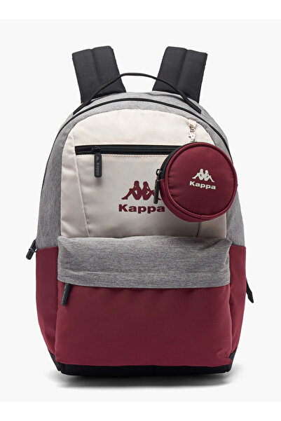 Kappa Colourblock Backpack for Kids 13+ Years with Detachable Pouch