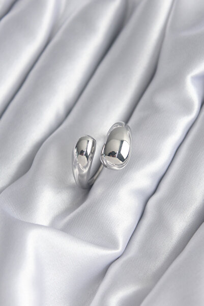 ANGELSS JEWELLERY Silver Color Vintage Model Women's Ring Drop Ring