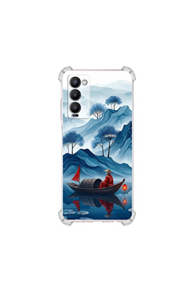 PrintiFy Tecno Camon18p ile Uyumlu Simya Serisi Sonsuz Akış Tasarımlı Uv Bask...