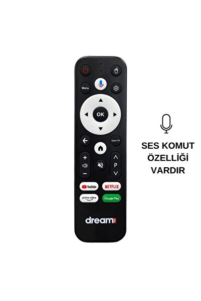 Dreamstar i3 - i3 Pro Androidbox Kumandası Orjinal Logolu - Ses Komutlu