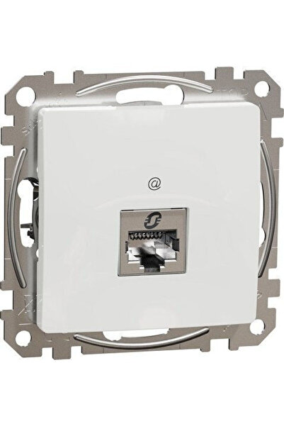 Schneider Electric Set complet RJ45 cu 5 porturi, alb, Sedna Des