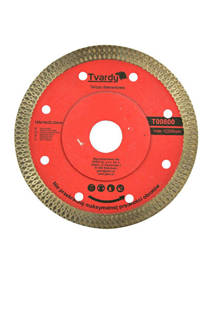 Tvardy Disc de tăiere pentru materiale de construcții, diametru 125mm, 1 bucată