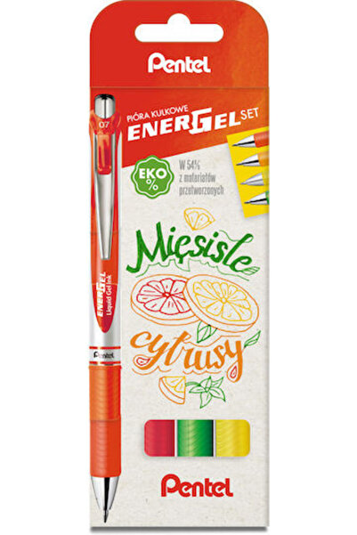 Pentel Pixuri EnerGel 4 bucăți Cod: BL77-ST4BFGKPL