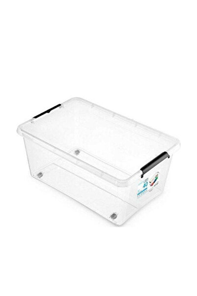 Orplast Cutie de depozitare din plastic cu capac transparentă 58x39cm 1 buc.
