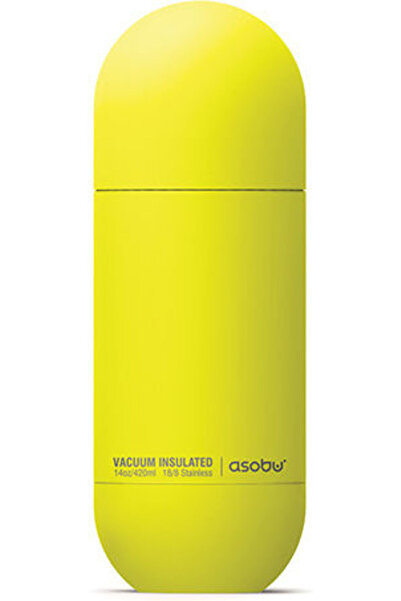 Asobu Termos Orb Bottle din oțel inoxidabil 460ml Galben Cod: SBV30