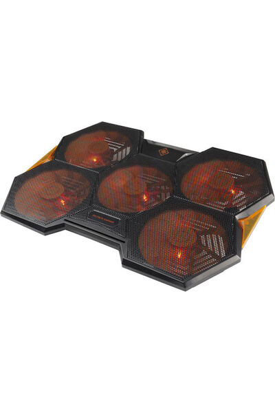 DELTACO Suport de răcire pentru laptop de până la 17.3 inch cu 5 ventilatoare...