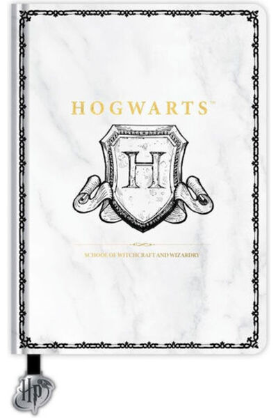Blue Sky Studios Caiet Hogwarts A5 Liniat Alb Cod: HP711544
