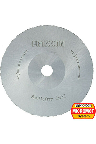 Proxxon Disc de tăiere aluminiu, diametru 80mm, cu 250 de dinți, 1 bucată