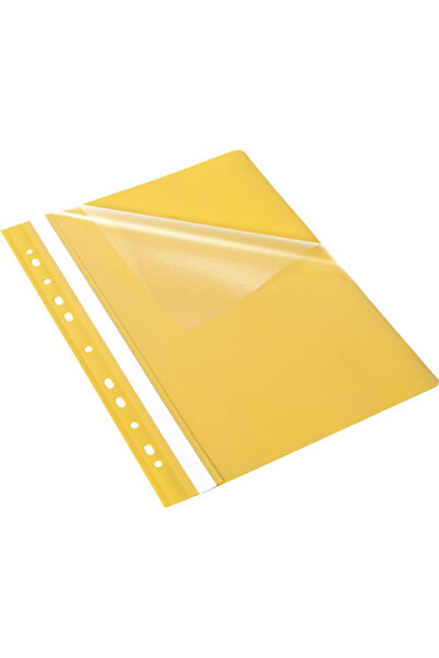Bantex Clipboard cu clemă pentru conferințe, pentru hârtie A4, galben, 25 bucăți