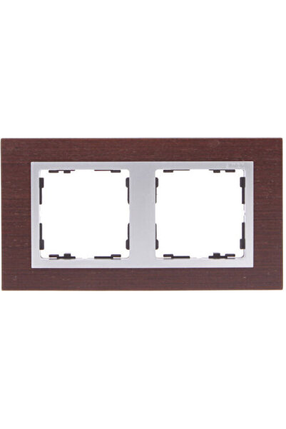 Kontakt-Simon Cadru comutator cu 2 poziții, culoare maro, TSI-82927-65