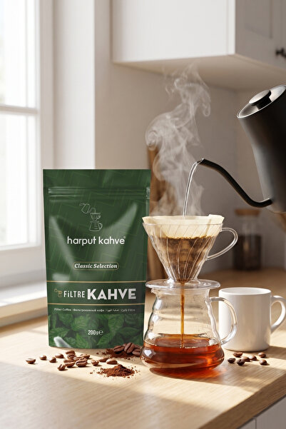 HARPUT DİBEK Harput Kahve Filter Coffee 200 Gr Ground Classic Selection Frenc...