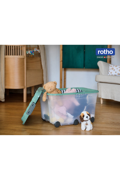 Rotho Roll Box Set Yeşil 57 Lt