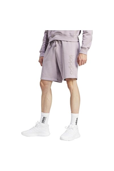 adidas Șorturi grafice din fleece pentru bărbați, M All SZN, XL