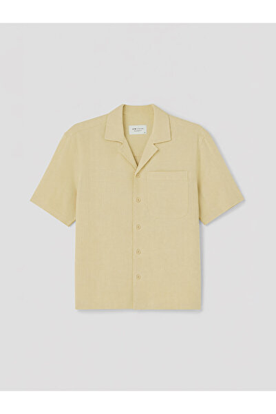 LC Waikiki Peak New Season Regular Fit Resort Collar Men's Shirt