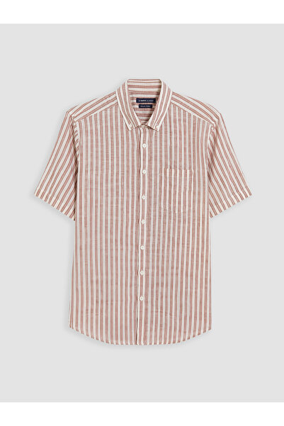 LC Waikiki Vizyon New Season Regular Fit Striped Men's Shirt