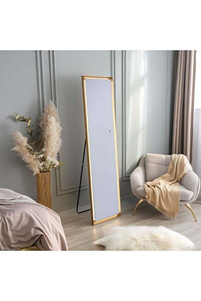 Danube Home مرآة أرضية من هينسلي مع إضاءة LED ثلاثية الألوان وزر يعمل باللمس ...