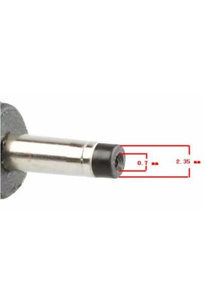 POWERTECH βύσμα για φορτιστή Asus laptop, M21, 19V, 2.35x0.7mm