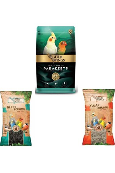 Gold Wings Paraket Yem Set