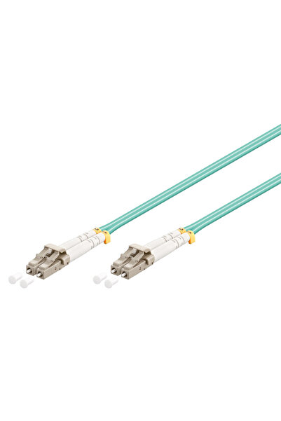 goobay καλώδιο οπτικής ίνας LC-UPC 95753, Multimode OM3, 5m, τιρκουάζ