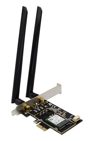 POWERTECH κάρτα επέκτασης PCIe ST718, AC7260 Dual-Band Wireless