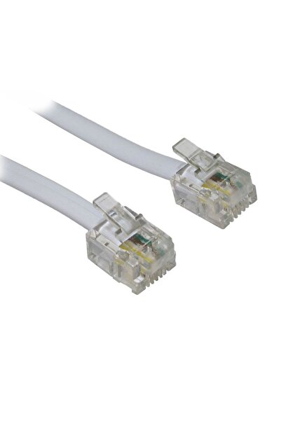 POWERTECH καλώδιο τηλεφώνου CAB-T028 RJ11 6P4C, CCA, 20m, λευκό