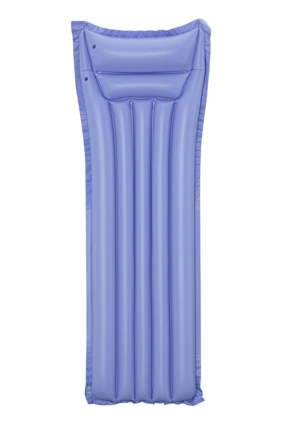 BESTWAY φουσκωτό στρώμα θαλάσσης 44007 με μαξιλάρι, 183x69cm, μωβ