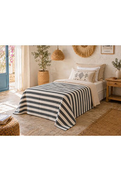 Sabia Daily 100% Cotton Muslin Pique 4 Layer Single Pique 170X220 cm